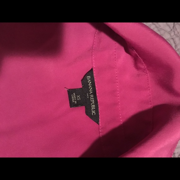 EUC Pink Banana Republic Blouse - Picture 4 of 4